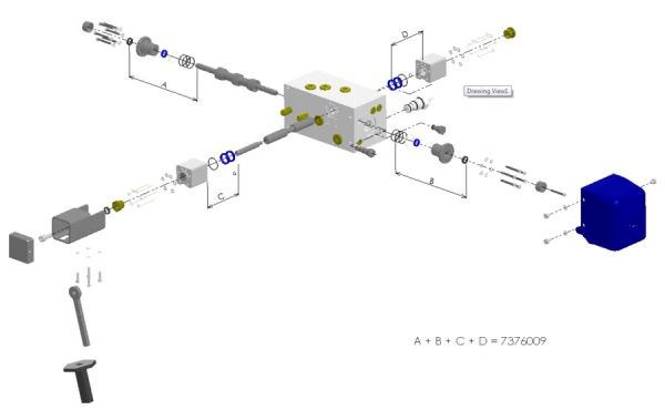 Полный комплект уплотнителей для регулирующего клапана 02 Полный комплект уплотнителей для регулирующего клапана 02