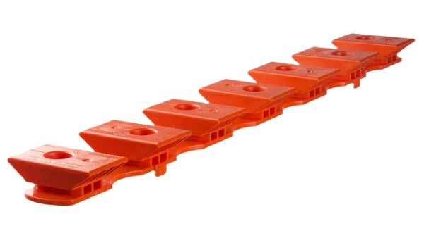 Пластиковая опорная пластина 7/112 высота 35мм (оранжевая)