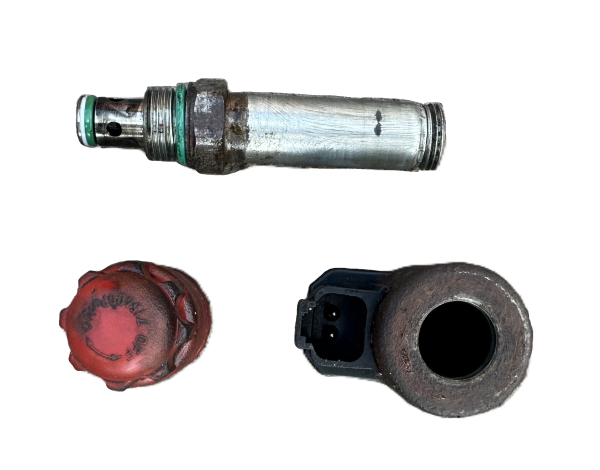 Б\У Електромагнітний клапан + соленоїд 24 V. Cargo Floor (GS02) (вкл. червоний аварійний контроль)