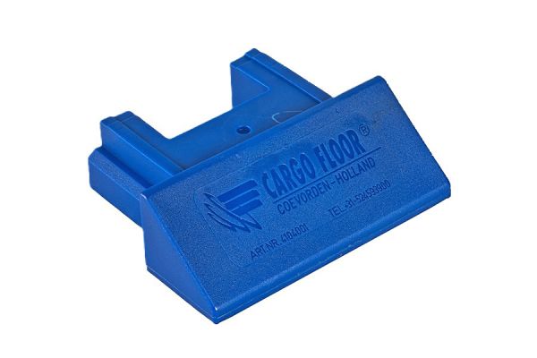 Кінцевик синій, пластиковий для профіля Cargo Floor 112 мм Кінцевик синій, пластиковий для профіля Cargo Floor 112 мм