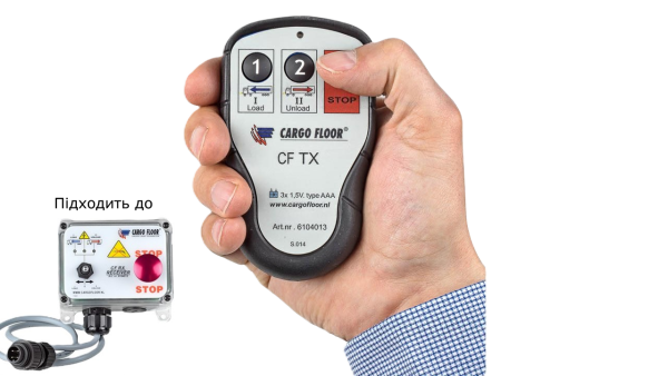 Беспроводной пульт дистанционного управления Cargo Floor CF TX Беспроводной пульт дистанционного управления Cargo Floor CF TX